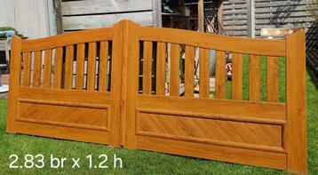 Poort pvc, Tuin en Terras, Ophalen
