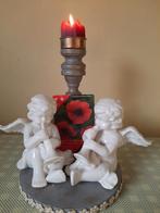 Kandelaar met engeltjes, Antiek en Kunst, Ophalen of Verzenden