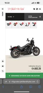 Ligne Jekill and Hyde pour Softail 2018 et +, Gebruikt