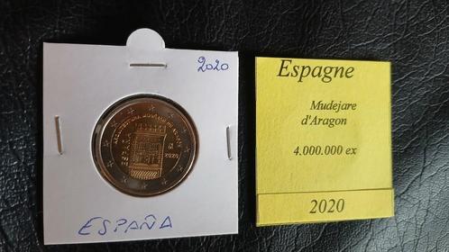 2 € commémorative Espagne 2020, Postzegels en Munten, Munten | Europa | Euromunten, Losse munt, 2 euro, Spanje, Ophalen of Verzenden