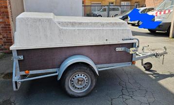 Remorque bagagère - Gesloten aanhangwagen, Autos : Divers, Remorques, Enlèvement, Utilisé