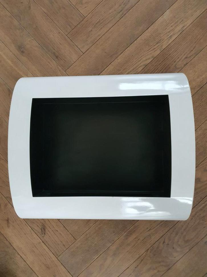 Cheminée blanche au bioéthanol 49,5 cm x 45 cm, Maison & Meubles, Poêles, Neuf, Cheminée au bioéthanol, Enlèvement ou Envoi