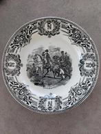 assiette faience Napoleon Bataille de Wagram 6 juillet 1809, Enlèvement
