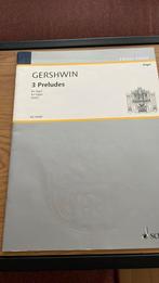 Gershwin - 3 preludes for organ, Comme neuf, Orgue, Enlèvement ou Envoi