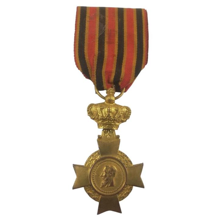 België - Médaille des Anciens Militaires 1870-71, Verzamelen, Militaria | Algemeen, Landmacht, Lintje, Medaille of Wings, Ophalen of Verzenden