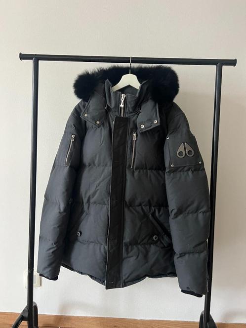 Moose Knuckles Original 3Q Fur Jas - Navy Blue - XL, Kleding | Heren, Jassen | Winter, Nieuw, Maat 56/58 (XL), Overige kleuren