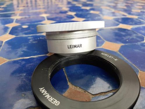 Leimar Novoflex + Niklei-K - adaptateurs Leica/Nikon, Collections, Appareils photo & Matériel cinématographique, Autres types