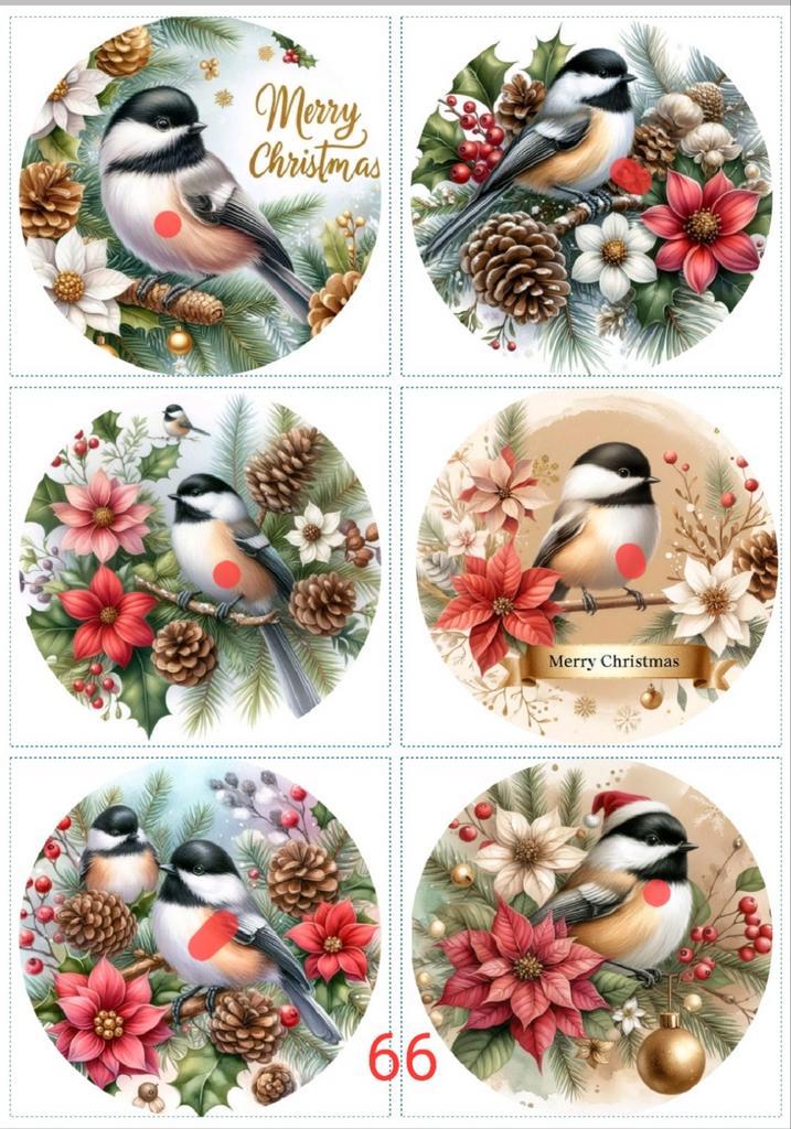 Knipvellen kerst, Hobby en Vrije tijd, Kaarten | Zelf maken, Knipvel, Kerst, Verzenden