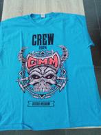 T shirt GMM Crew, Comme neuf, Bleu, Fruit of the Loom, Enlèvement