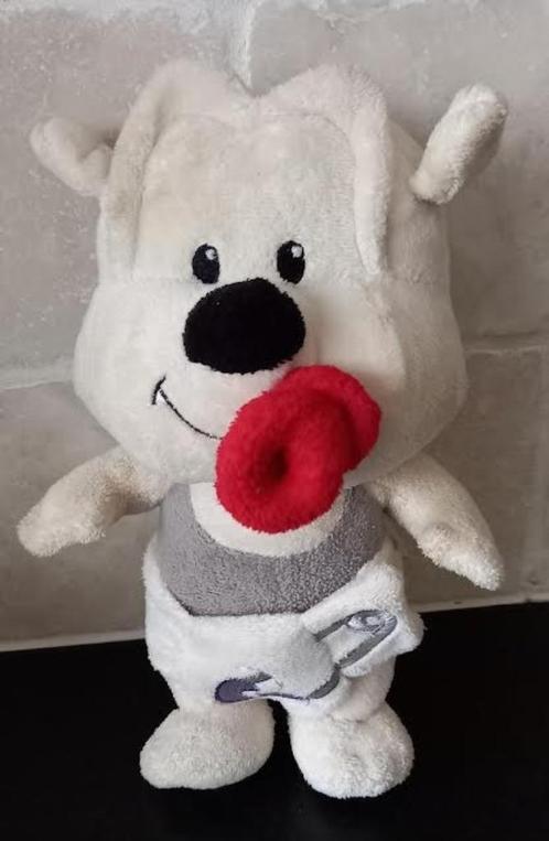 Knuffel Samson Baby + kleurenspel, Enfants & Bébés, Jouets | Peluches, Comme neuf, Enlèvement ou Envoi