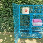 locker uit textielfabriek, Huis en Inrichting, Kasten | Vitrinekasten, Ophalen, Gebruikt, 100 tot 150 cm, Metaal