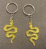 Lot de 2 portes clés serpent en résine, Collections, Porte-clés, Animal et Nature, Neuf