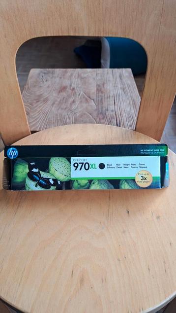 HP 970XL originele high-capacity zwarte inktcartridge beschikbaar voor biedingen