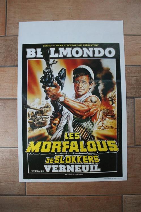 filmaffiche Jean-Paul Belmondo les morfalous filmposter, Collections, Posters & Affiches, Comme neuf, Cinéma et TV, A1 jusqu'à A3