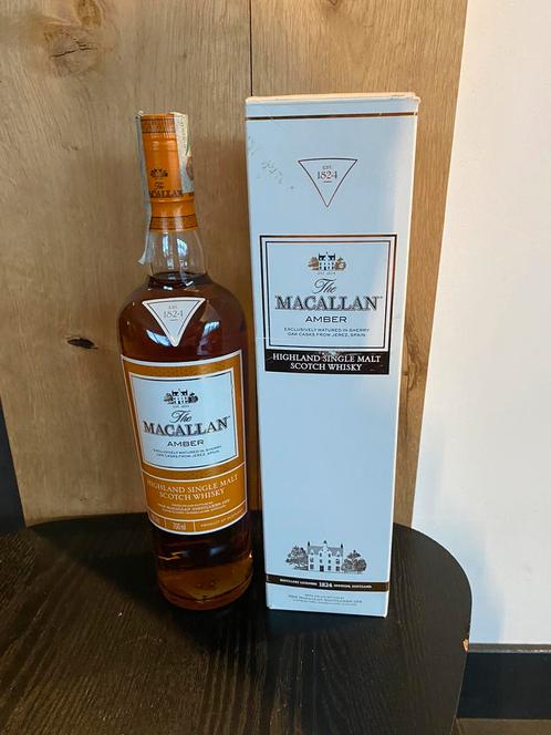 The Macallan Amber “1824 series”, Verzamelen, Wijnen, Nieuw, Ophalen of Verzenden