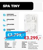 Jacuzzi Tiny (Balboa) 2 persoons - 200x135cm - 40 jets, Tuin en Terras, Ophalen of Verzenden, Nieuw, Filter
