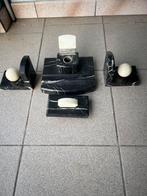 Art-deco bureauset in marmer perfecte staat, Ophalen