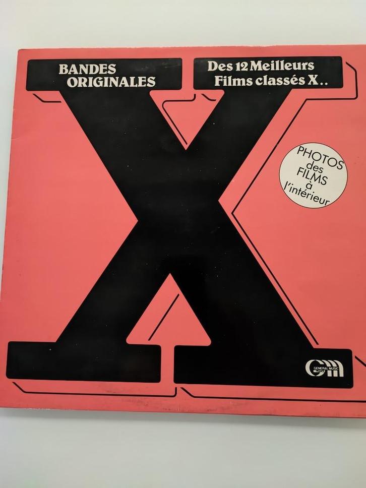 Vinyl LP Bandes Originales X, Cd's en Dvd's, Vinyl | Filmmuziek en Soundtracks, Zo goed als nieuw, 12 inch, Ophalen