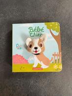 Livre marionnette bébé chien Casterman, Enlèvement, Utilisé, 0 à 6 mois