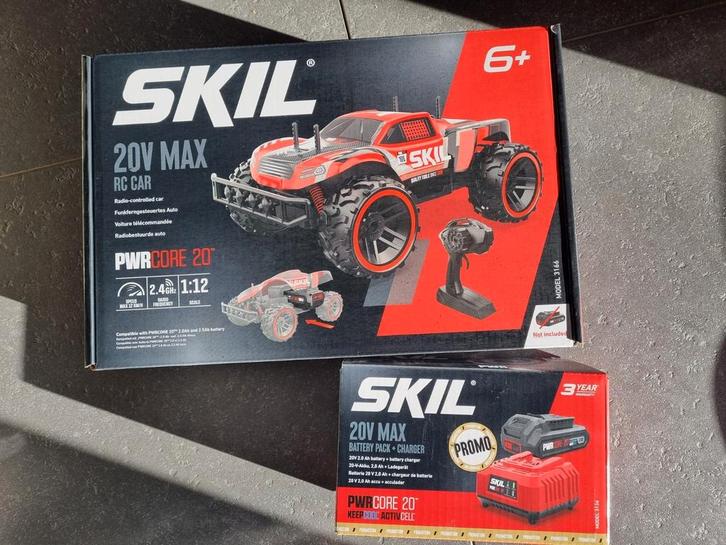 SKIL 20V MAX RC CAR, Hobby en Vrije tijd, Modelbouw | Radiografisch | Auto's, Nieuw, Elektro, Overige schalen, Ophalen