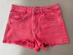 Jeans short rood meisjes Zara 152, Kinderen en Baby's, Kinderkleding | Maat 152, Meisje, Ophalen of Verzenden, Broek, Zara