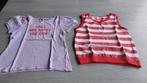 Tshirts zomer meisje maat 134 140, Kinderen en Baby's, Kinderkleding | Maat 140, Meisje, JBC, Ophalen of Verzenden, Zo goed als nieuw