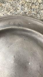 Mooi zeer oud tinnen bord, Antiek en Kunst, Ophalen of Verzenden