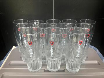 12 Jupiler glazen 33cl, Enlèvement, Neuf, Verre, Verre ou Verres