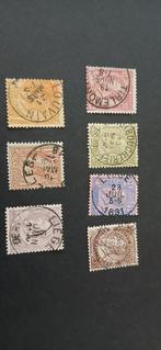 Timbres anciens timbrés Série de Belgique 46-52, Enlèvement ou Envoi