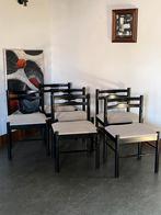 Set van 6 brutalistische stoelen, België, Huis en Inrichting, Stoelen, Ophalen