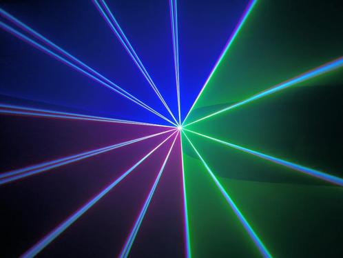 Nieuwe First Class 12W Fullcolor dpss Laser 40kpps, Ilda, Dm, Muziek en Instrumenten, Licht en Laser, Nieuw, Licht, Geluidgestuurd
