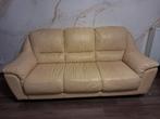 Zetels 3 en 2 zitplaatsen, Huis en Inrichting, Ophalen, Zo goed als nieuw, Leer