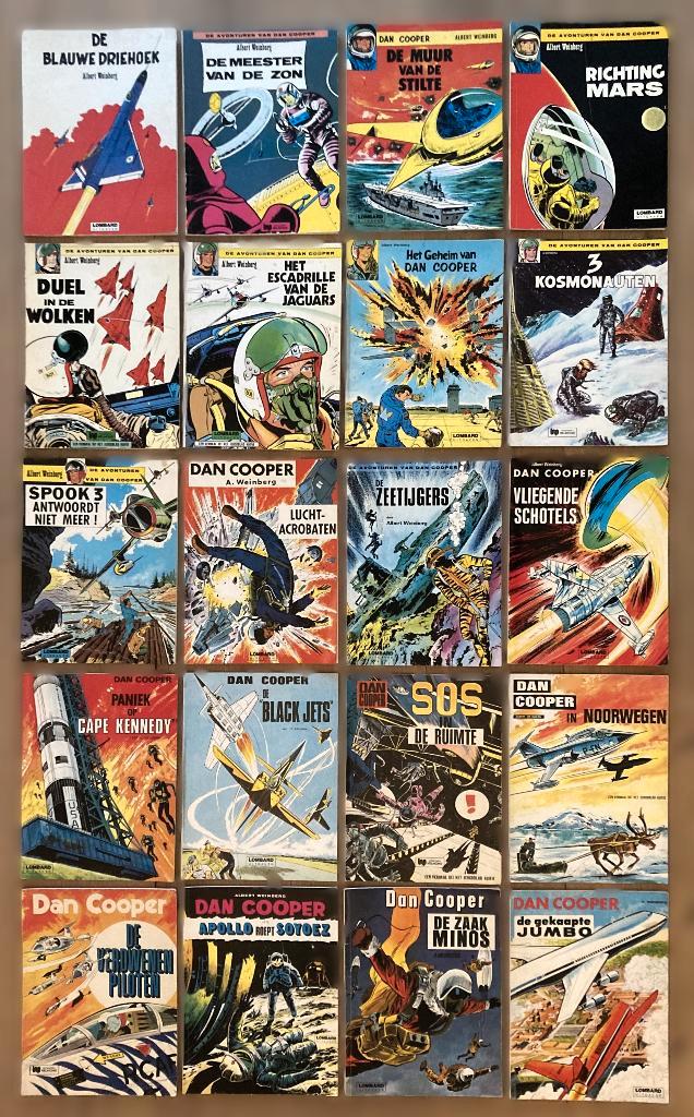 Dan Cooper - 40 strips - 1 t/m 41 - geen nr.6, Boeken, Stripverhalen, Meerdere stripboeken, Ophalen of Verzenden