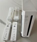 Nintendo Wii + games, Games en Spelcomputers, Spelcomputers | Nintendo Wii, Met 2 controllers, Gebruikt, Met games, Ophalen