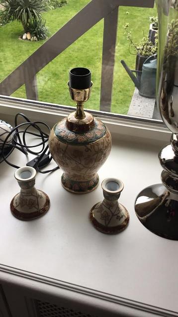 Lampadaire + 2 bougeoirs, Enlèvement ou Envoi, Comme neuf