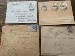 4 omslagen van een belgische soldaat 14-18, Ophalen of Verzenden, Landmacht, Overige typen