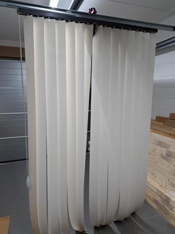 louverdrape rail met lamellen, Comme neuf, 100 à 150 cm, Enlèvement, 200 cm ou plus
