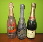 3 Oude Flessen Schuimwijn, Vol, Ophalen of Verzenden, Champagne, Zo goed als nieuw