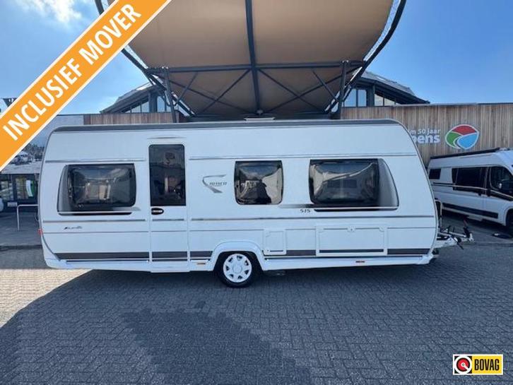 Fendt Bianco Selection 515 SG ZEER MOOI !, Caravans en Kamperen, Caravans, tot en met 4, 1250 - 1500 kg, Fendt, 6 tot 7 meter