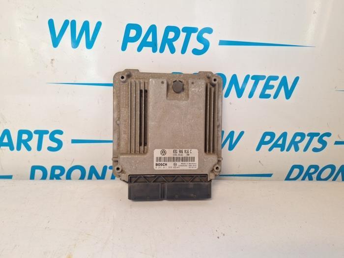 Ordinateur gestion moteur d'un Volkswagen Caddy, Autos : Pièces & Accessoires, Électronique & Câbles, Volkswagen, Utilisé, 3 mois de garantie