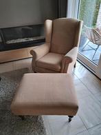 Bergere met voetbank (beige), Ophalen