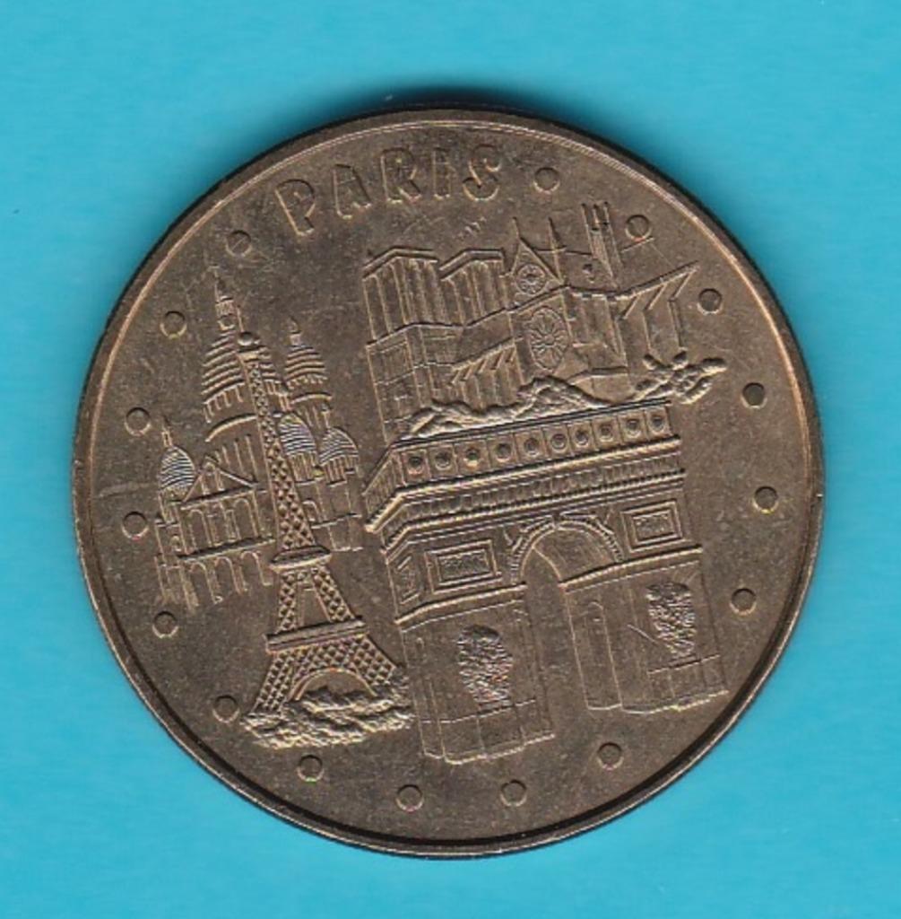 PENNING - PARIJS, Postzegels en Munten, Penningen en Medailles, Brons, Ophalen of Verzenden