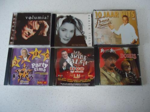 Lot 4 met 6 CD's " Frans Bauer, Sabien Tiels, Volumia., CD & DVD, CD | Néerlandophone, Utilisé, Autres genres, Enlèvement ou Envoi