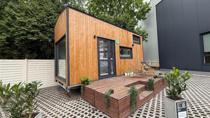 Mobil-home, Tiny House 05/6,5m 26m2, 34 900 euro net, Caravans en Kamperen, Stacaravans, tot en met 6, Verzenden