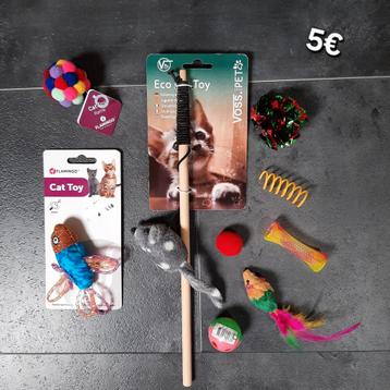 Kattenspeelgoed set nr 2 beschikbaar voor biedingen