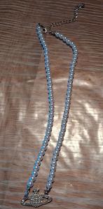 Parelketting met strashanger, Handtassen en Accessoires, Kettingen, Ophalen of Verzenden