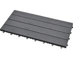 WPC-tegel met clip van 30 x 60 cm, antraciet: 10€ per stuk, Ophalen of Verzenden, Nieuw, Gereedschap of Accessoires