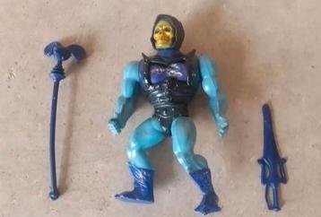 Figurine Motu Skeletor avec casquette noire vintage L'homme, Enlèvement ou Envoi
