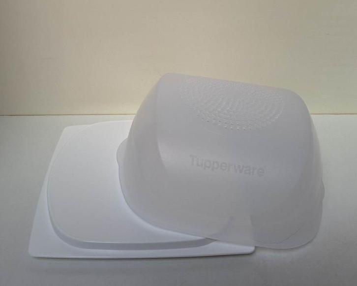 Tupperware™ « CheeSmart Junior » Kaasplank, Huis en Inrichting, Keuken | Tupperware, Nieuw, Bus of Trommel, Wit, Verzenden