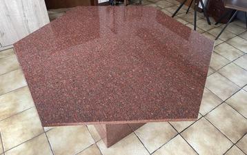 Tafel Graniet/Marmer Bruin beschikbaar voor biedingen